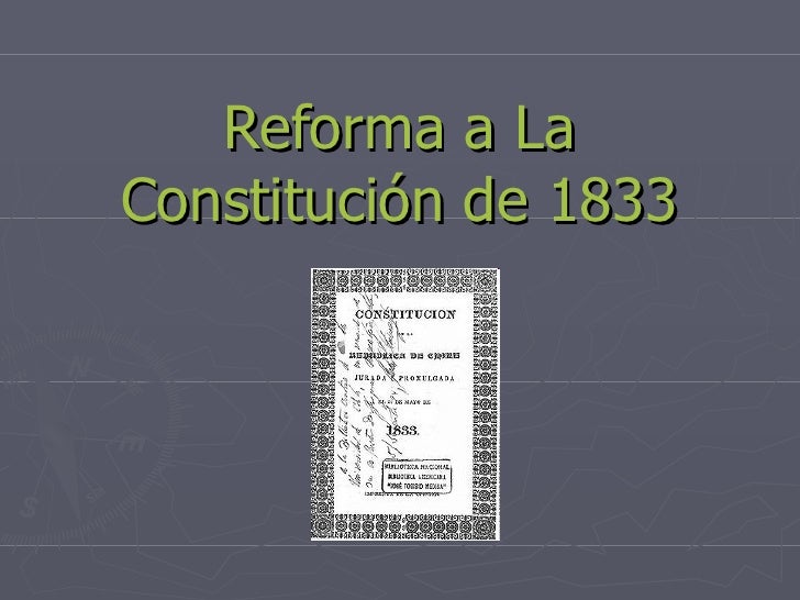 constitucion de 1833 condiciones para votar