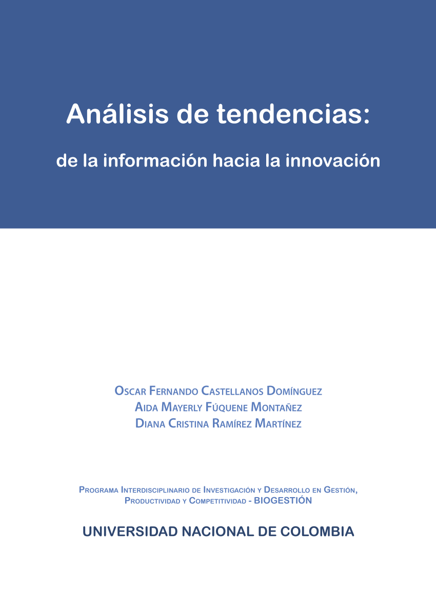 analisis de la innovacion pdf