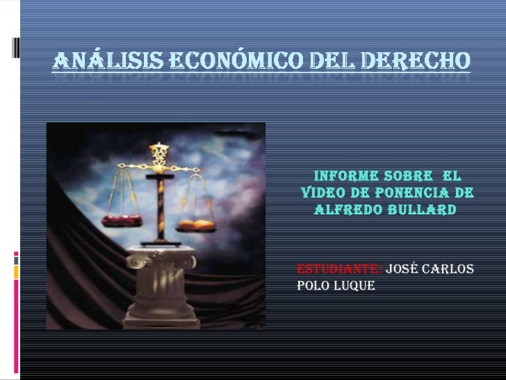 análisis económico del derecho pdf