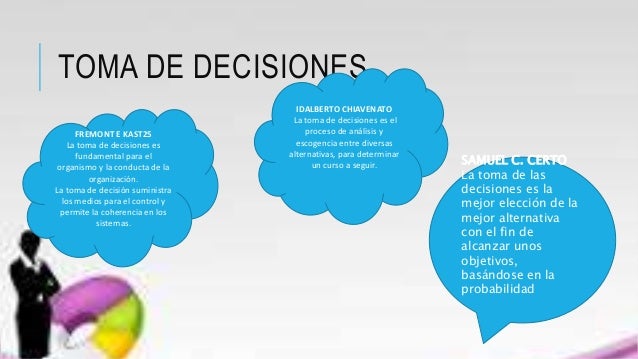 definicion de toma de decisiones pdf